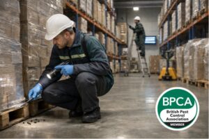 pest control for warehouses, BPCA approved pest control, pest prevention practices