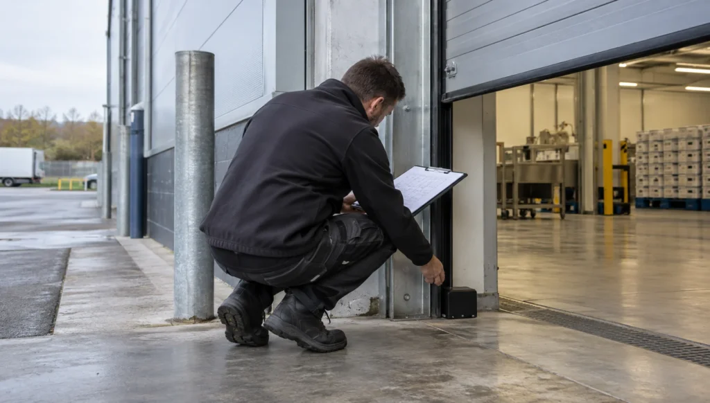Technician completing site specific risk assessment documentation in commercial plant, pest control risk assessment template, site specific risk assessment, what a pest control risk assessment must include